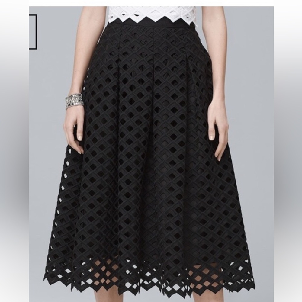ISO of this White House Black Market skirt, size 12 or 14